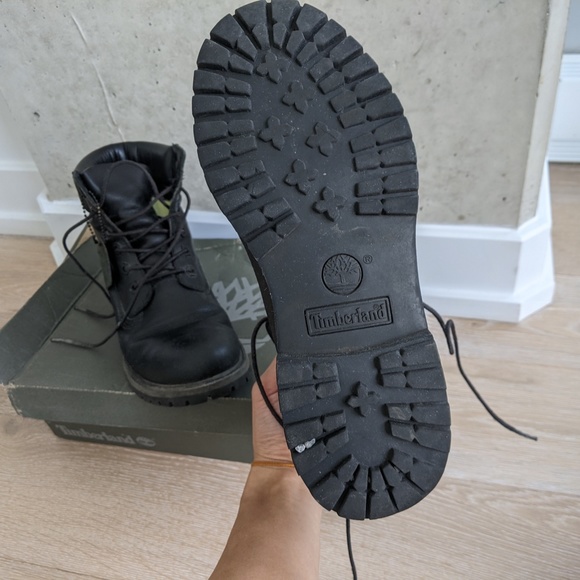 Timberland women's waterproof Premium black size 8 - Picture 4 of 5